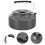 Worgeous Camping Tea Pot Dark Grey 1pack 6.0*5.9*3.3in 4