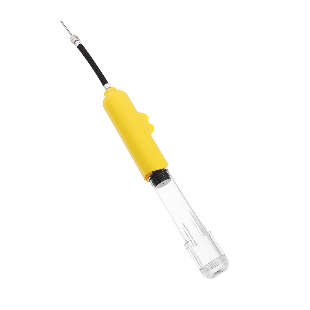 Mini Pump Sports Ball Pump Basketball Accessories Yellow Abs