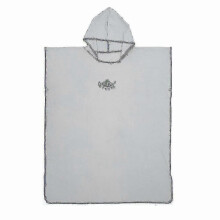 (gray) Beach Towel Poncho Bath Hooded Quick Dry Bathrobe Swimming Towel