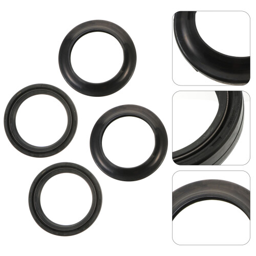 4 Pcs 减震油封防尘盖 Oil Spill Prevention For Motorcycle 2