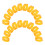 Thickened Rubber Band Elastics Large Bands Office Work Yellow 9
