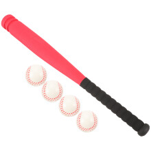 1Set Lightweight Interactive Baseball Toy Set for Kids Outdoor Play