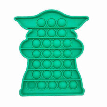 (green) Baby Yoda Fidget Popit Bubble Toy Sensory Hand Toys.