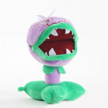(Opening Cannibal) Plants Plush Toy 20cm Stuffed Game Plants Dolls Sunflower Peashooter Chomper_