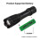 940nm portable flashlight, suitable for multiple scenarios, rechargeable 4