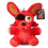 (D) 18cm Plush Toy Red Fox Brown Bear Anime Game Plush- 1