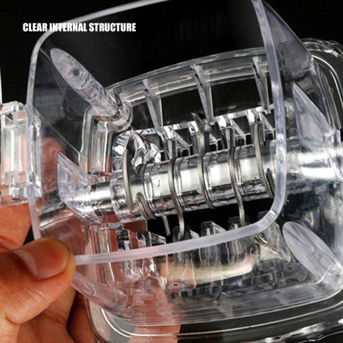 Handbetriebene Eislöffel, Rostfreier Edelstahl, Transparent 2