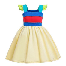 (4-5Years) 4-7 Years Girl Sleeveless Princess Dress Party Gifts L