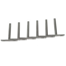 PARK6 stuks 3-inch onzichtbare zwevende plankbeugels, verborgen plankdragers, wandhouder verborgen beugel