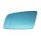 PARKLeft Door Wing Side Mirror Glass Heated with Backing Plate suitable for - 5 Series E60 E61 E63 E64 2003-2010 1