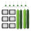 PARKAD-16Pcs Total Accessory Kit suitable for Roomba E5/I7, Large Replacement Pack suitable for IRobot Roomba 1
