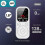 PARKNew MP3 Bluetooth Player Fast Charging 5.4 Bluetooth Version Expandable Memory Card Music Player FM 2