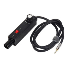 PARK3.5mm to XLR Audio Isolator Audio Common Ground Current Sound Elimination Noise Reduction Mixer Volume