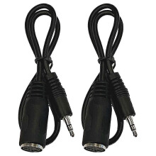 PARK2 Pack of Type-A MIDI to 3.5mm Adapter 20 Inch Cable,Audio Line