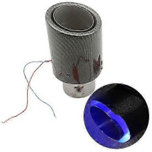 PARKTail Throat Eye-catching Protective Long Lasting LED Light Stainless Steel Muffler Tip