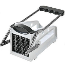 PARKFrench Fry Cutter Potato Slicer with 2 Blades Ergonomic Handle Stainless-Steel Professional Potato Cutter