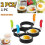PARK2/1 Pcs/Set Fried Egg Mold Round Egg Ring Mold Egg Cooker Accessories Fried Egg Shaper Breakfast Tool 2