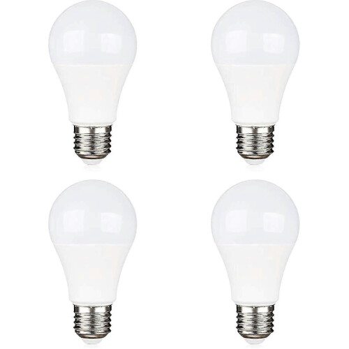 PARK12v E27 9w Cool White 6000k Halogen Equivalent 75w, Ac Dc 12 Volt 24 Volt E27 Led 4 Pack