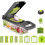 PARK12 In 1 Kitchen Mandoline, Professional Kitchen Mandoline With 6 Replaceable Blades, Multifunctional 1