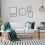 PARKsuitable for Premium Silver Wall Clock, Wall Decoration, Modern Silent Wall Clock for Home Office Kitchen 2