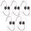 PARK10/Pcs CR2032 Button Coin Cell Battery Socket Holder with ON-OFF Switch 3V Battery Box 1
