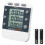 PARKsuitable for Digital Dual Kitchen Timer, 3 Channels Count Up/down Timer, Triple Cooking Timer, Large 1