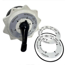 PARKgeschikt voor 270067 2-inch bovenklepmontage voor Pentair Hiflow boven- en zijmontage zwembad/spa