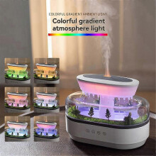 PARKsuitable for Landscape Aromatherapy Machine with Humidifier and LED Atmosphere Light for Home Bedroom