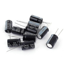 PARKsuitable for 10Pcs 25V 2200UF Through Hole Aluminium Electrolytic Capacitor 13x20mm-CHENG DU SI XI