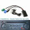 PARKsuitable for DOXINGYE Car AUX Audio Cable Wireless Bluetooth Microphone Handsfree CD Changer Adapter 1