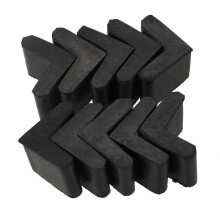 PARKsuitable for Rubber L Shaped Angle Iron Foot Pads Covers 10 Pcs-CHENG DU SI XI