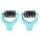 PARKsuitable for 2pcs Blue Replacement Brush Tips for Die Cleaning Tool - Easily Clean Tiny Paper Bits From 1