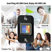 PARKsuitable for H807Pro 4G LTE WiFi Router 150Mbps 150M 3000MAh with SIM Card Slot-CHENG DU SI XI