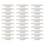 PARK30pcs Disposable Soft Breathable Self-Adhesive Collar Sweat Protector Pads-JC 2