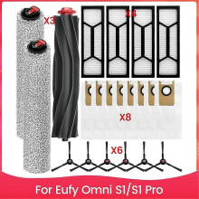 Ricambi per spazzola laterale principale per robot aspirapolvere Eufy Omni S1/S1 Pro compatibili con