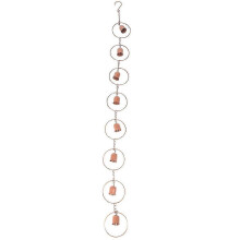PARKSteel Leaf Rain Chain, Garden Gift compatible Mom, Gutters, Rain Catcher compatible Downspout with Adapter,