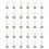 PARK30-Pack Outdoor String Light Bulbs, Waterproof S14 Replacement Bulb, E26 Base Warm White-CHENG DU 1
