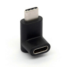 PARKSuitable for 90 Degree USB C Adapter, Up Down Angled Type C Male to Female Connector-si xi