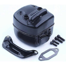 PARKUitlaatdemperset compatibel met Husqvarna 372xp 371 365 362 372 WINS -sx