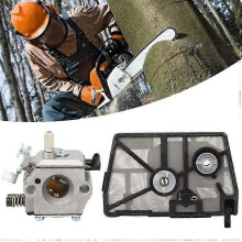 PARKChainsaw Carburateur Vervangingsset van Gegoten Aluminium, Accessoires Compatibel met Tuin