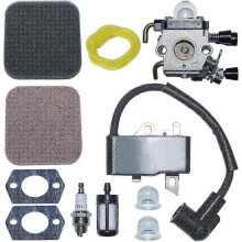 PARKCompatibel met Stihl FS75 FS80 FS80R FS85R FS85T FS85RX Trimmer, Carburateur Kit, 4140-120-0619