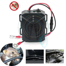 PARK12v Auto Ratten Knaagdier Ultrasoon Afweermiddel Marter Schok Voertuig Jaagt Muizen Mollen -CDSX