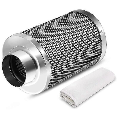 PARKSuitable for 4 Inch Air Carbon Filter with Odor Control, Reversible Flange, Includes Pre-Filter for