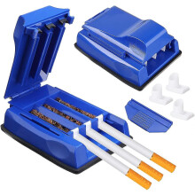 PARKRolling Machine, Drie Tubes Handmatige Sigarettenroller Tube Tabaksmaker Tube Vulmachine - Rolling