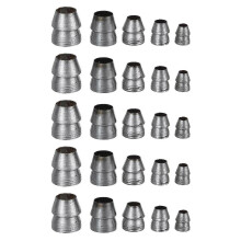 PARK25pcs Praktischer runder Stahlkeil für Axtklauenhammer, Keile mit rundem Griff – CDSX