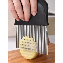 PARK Aardappelsnijder, roestvrijstalen verstelbare wafelsnijder - JC