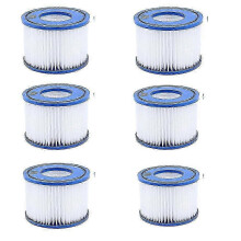 PARK6 stuks zwembadfilter VI-cartridge, vervanging voor Saluspa, Lay-Z-Spa, Bestway 90352E zwembad-JC