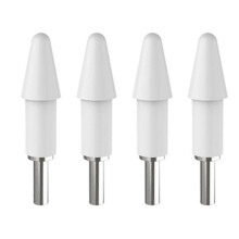 PARQUE Adecuado para 4 piezas de repuesto de tubo de aguja de punta de lápiz óptico de metal para tableta-JC
