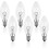 PARKE14 40w Clear Candle Light Bulb, Dimmable Incandescent Bulb, Pack -CDSX 1