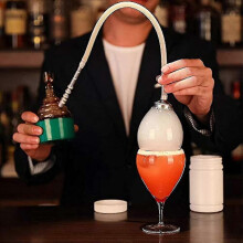 PARKCocktail Smoker Draagbare Moleculaire Kookrookmachine Voedselroker Duurzame Bubbelwaterverstuiver
